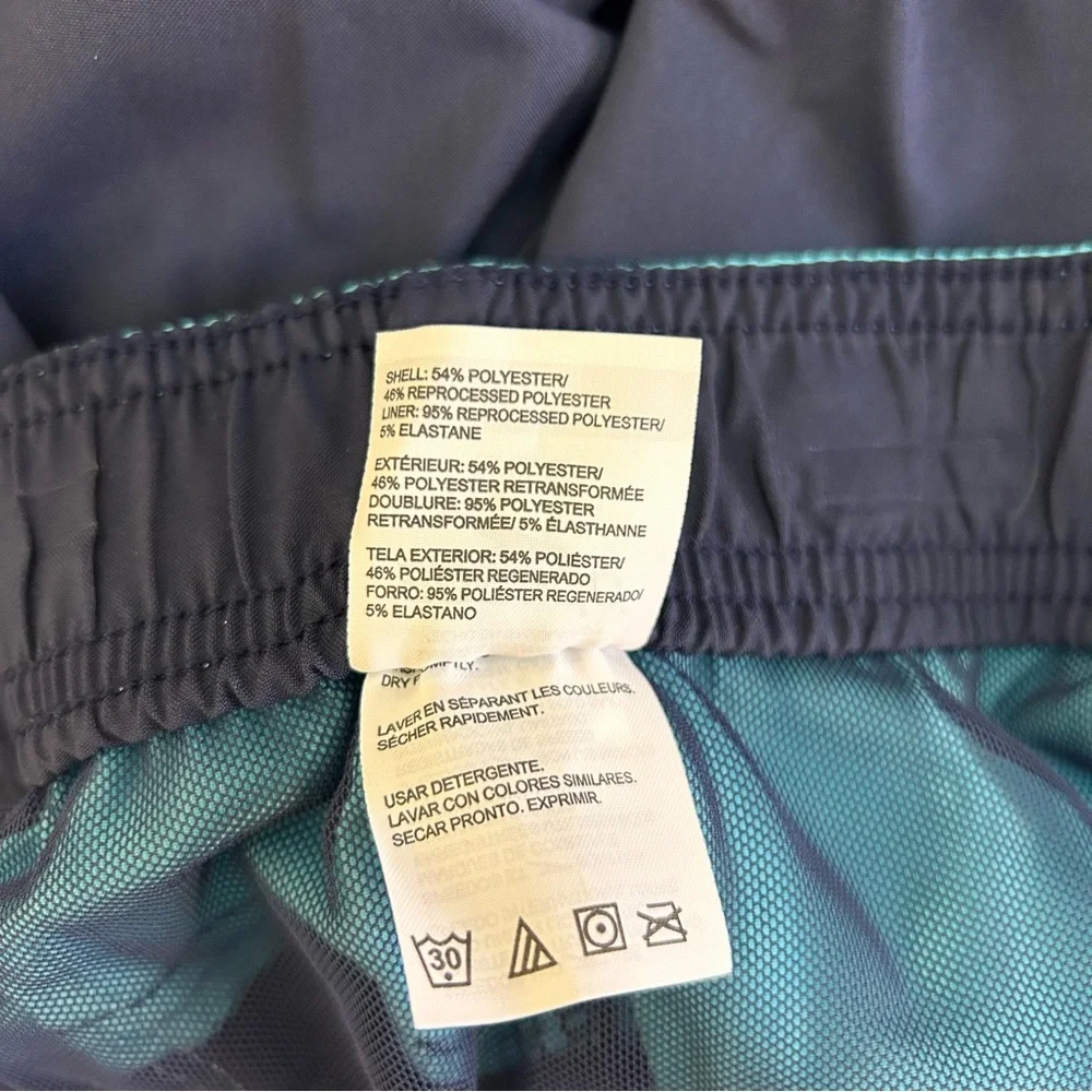 Speedo Redondo Edge 14” blue swim trunks size XXL